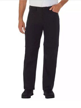 Eddie Bauer Men’s Convertible Tech Pants to Shorts 34x30 UPF 50+